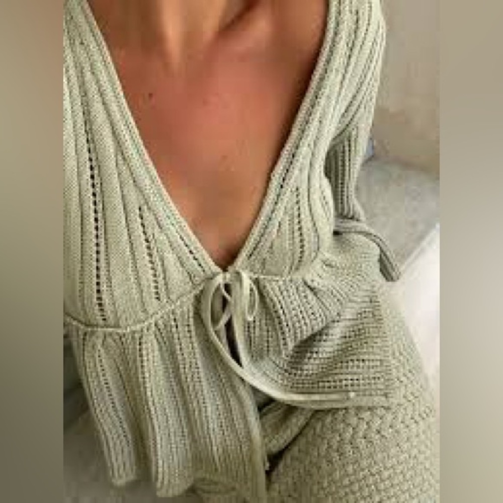 Djerf Avenue Sorella Top Green